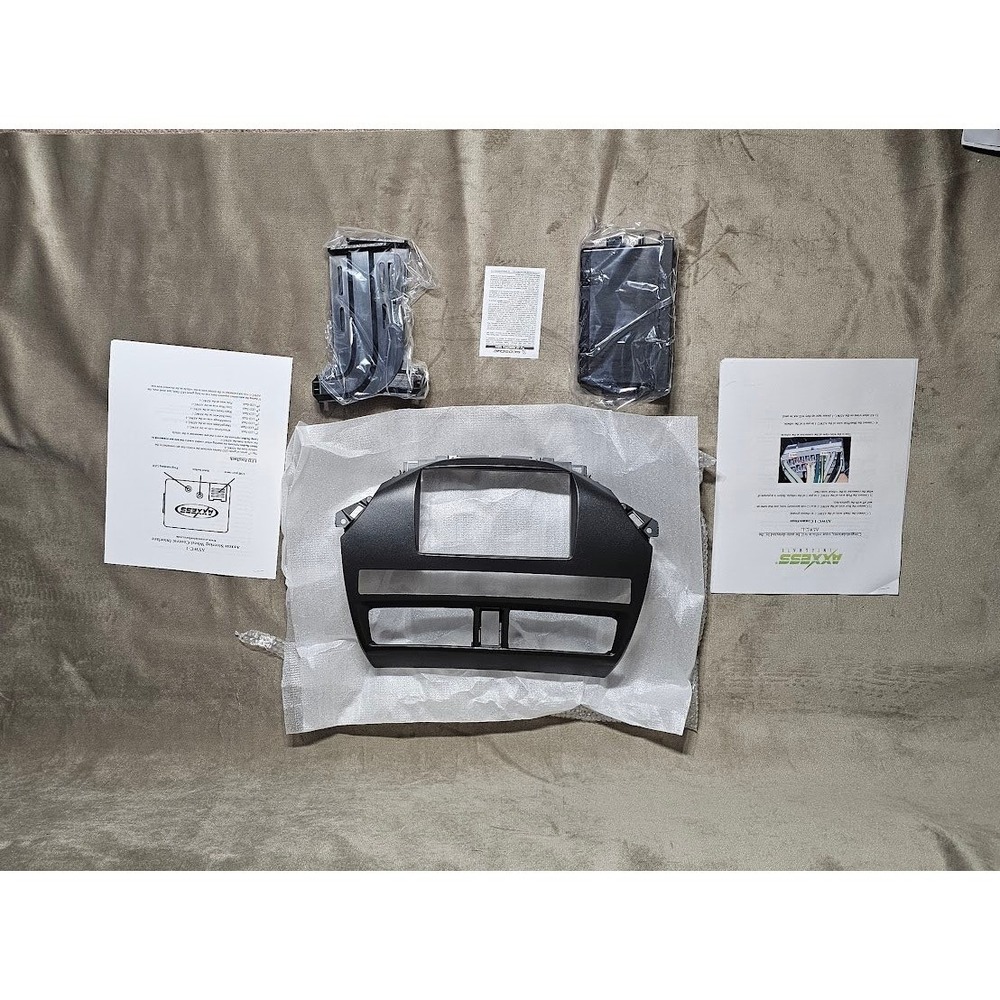 Scosche HA1707DCDGB Dash Kit 2008-Up Honda Accord Dual Climate Dark Atlas Gray‎